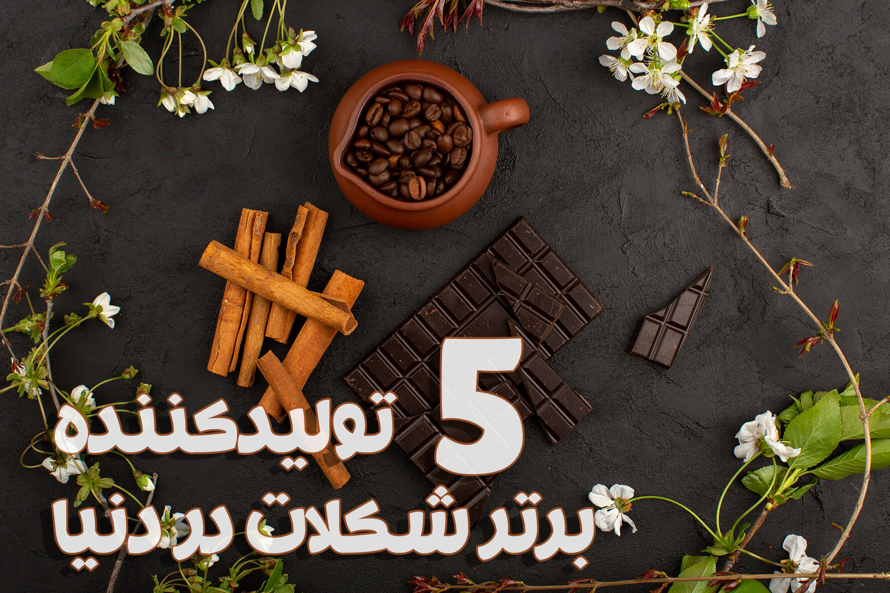 ۵ تولید کننده برتر شکلات در دنیا