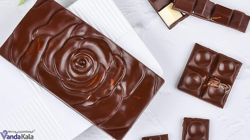 انواع قالب سیلیکونی شکلات تخته ای