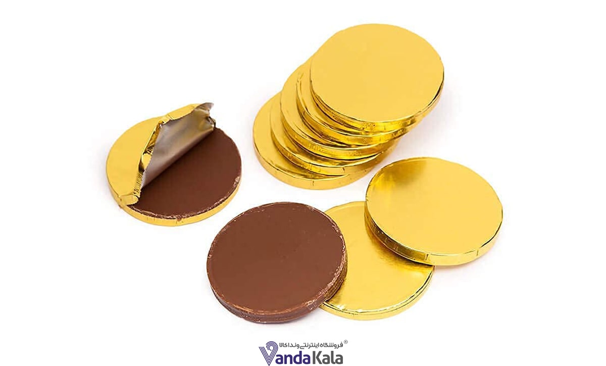 قالب سیلیکونی شکلات سکه ای