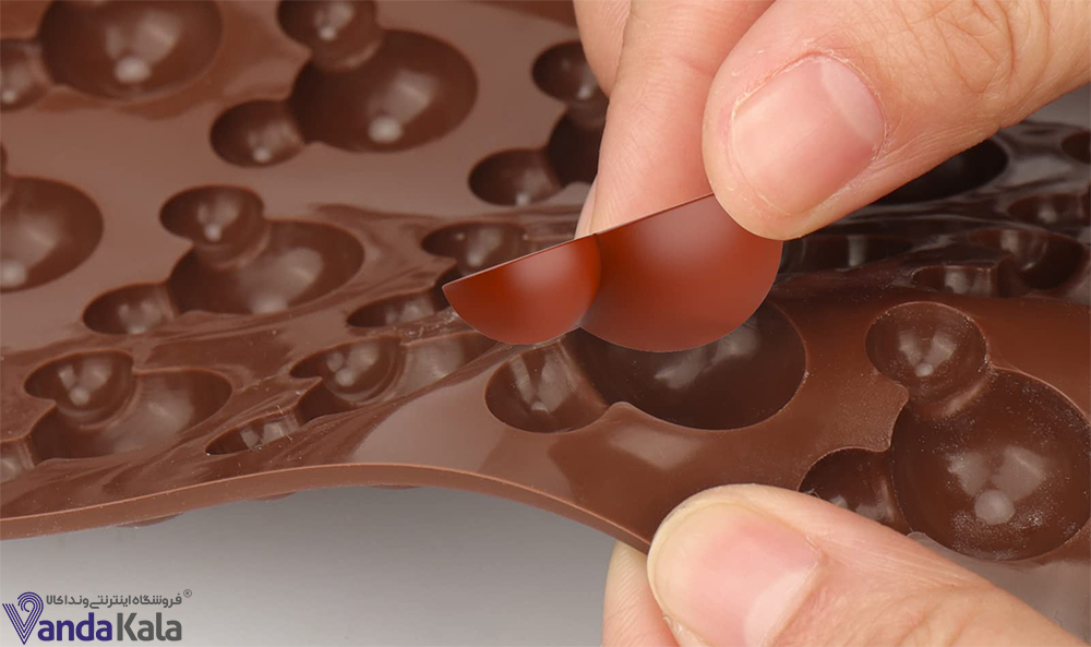 انواع قالب شکلات سیلیکونی کوچک