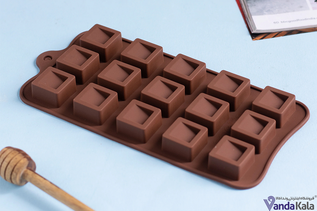 خرید قالب شکلات مربعی