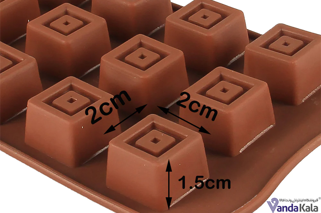 قالب شکلات مربع