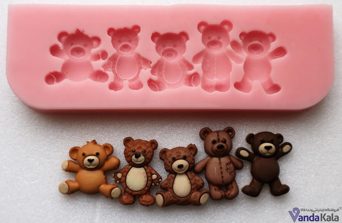 قالب شکلات خرس