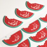 قالب شکلات یلدا (طرح هندوانه نیم دایره بزرگ)