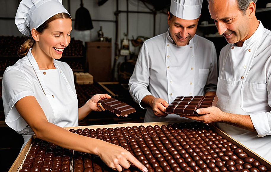 ۵ تولید کننده برتر شکلات در دنیا
