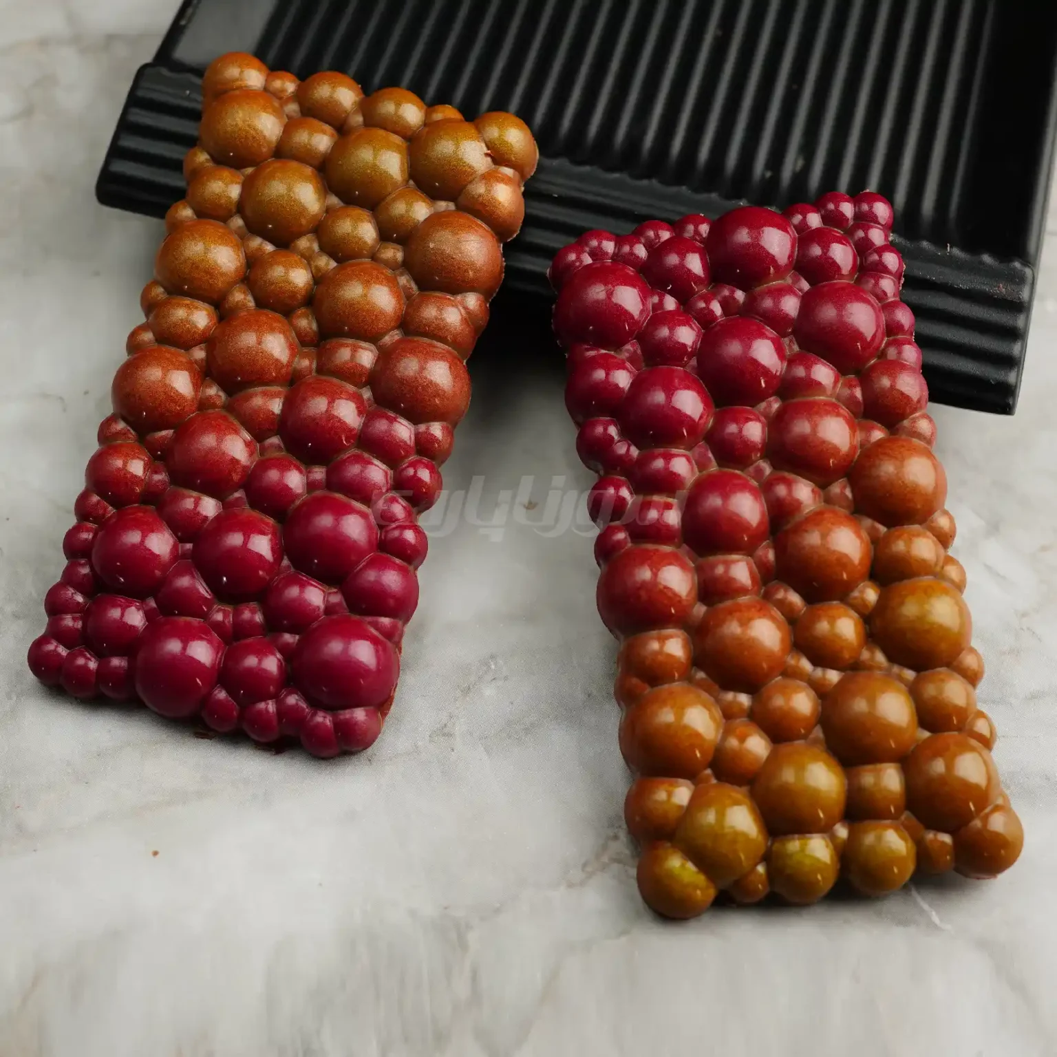 قالب شکلات پلی کربنات تبلتی حبابی