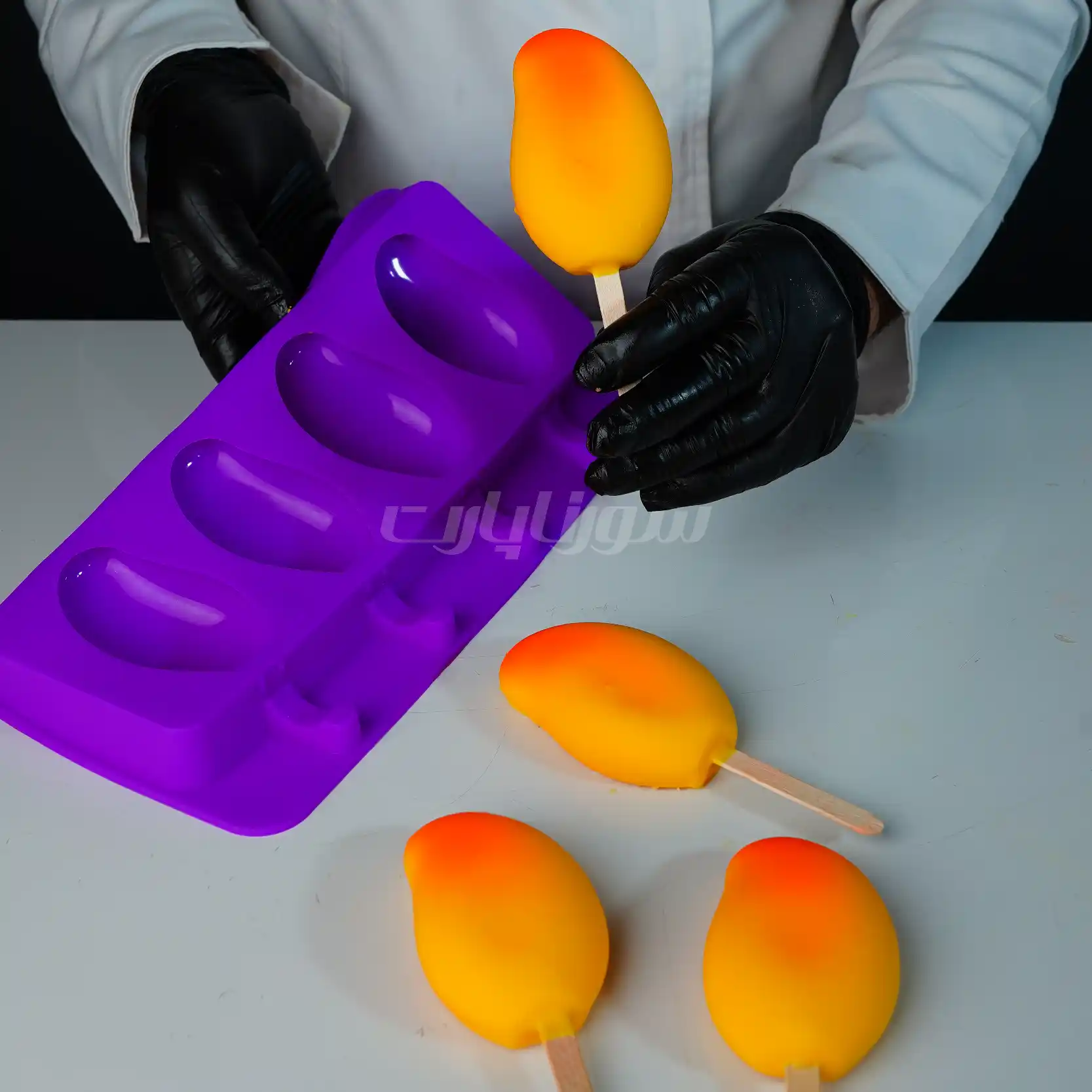 قالب سیلیکونی انبه