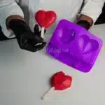 قالب سیلیکونی بستنی قلب